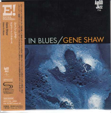 Gene Shaw (1926-1973): Debut In Blues (SHM-CD) (Papersleeve), CD