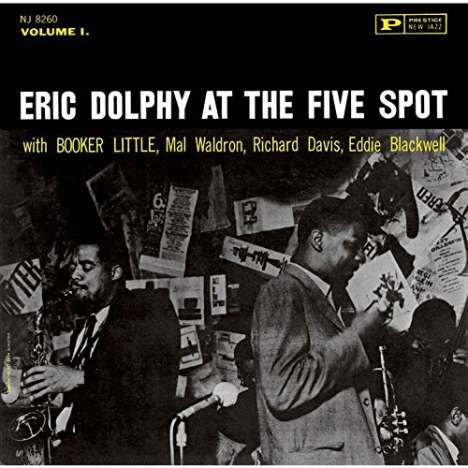 Eric Dolphy (1928-1964): At The Five Spot Volume 1 +Bonus (SHM-CD), CD