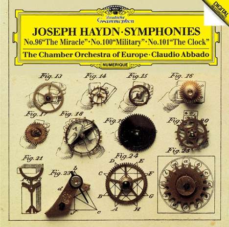 Joseph Haydn (1732-1809): Symphonien Nr.96,100,101, CD