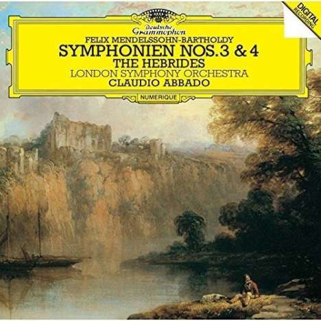 Felix Mendelssohn Bartholdy (1809-1847): Symphonien Nr.3 &amp; 4 (SHM-CD), CD