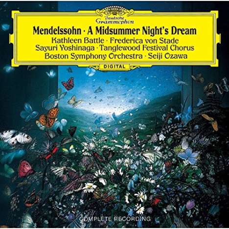 Felix Mendelssohn Bartholdy (1809-1847): Ein Sommernachtstraum (SHM-CD), CD