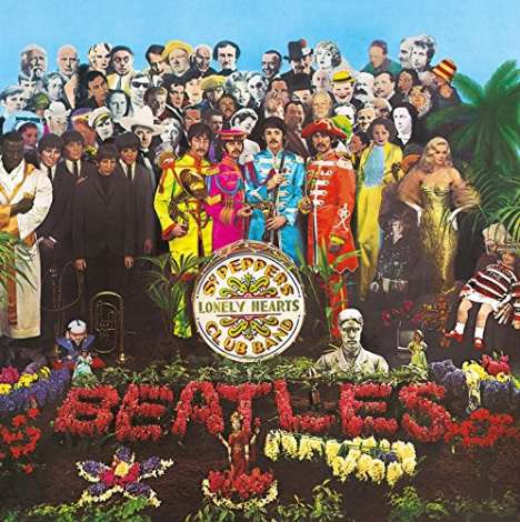 The Beatles: Sgt. Pepper's Lonely Hearts Club Band (50th-Anniversary-Edition) (4 SHM-CD + BR + DVD), 4 CDs, 1 Blu-ray Disc und 1 DVD
