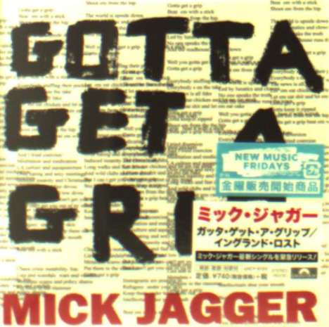 Mick Jagger: Gotta Get A Grip/England Lost, Maxi-CD