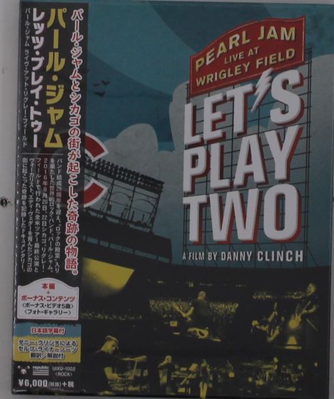 Pearl Jam: Let's Play Two: Live At Wrigley Field 2016 (Digibook), Blu-ray Disc