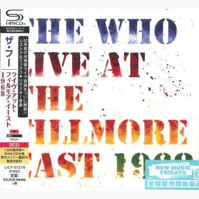 The Who: Live At The Fillmore East 1968 (2 SHM-CD) (Digipack), 2 CDs