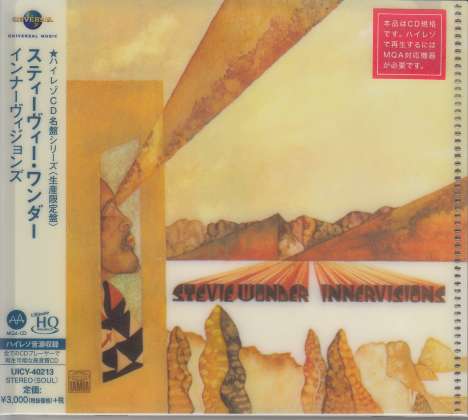 Stevie Wonder (geb. 1950): Innervisions (UHQ-CD/MQA-CD) (Reissue) (Limited-Edition), CD