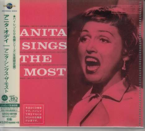 Anita O'Day (1919-2006): Anita Sings The Most (UHQ-CD/MQA-CD) (Reissue) (Limited Edition), CD