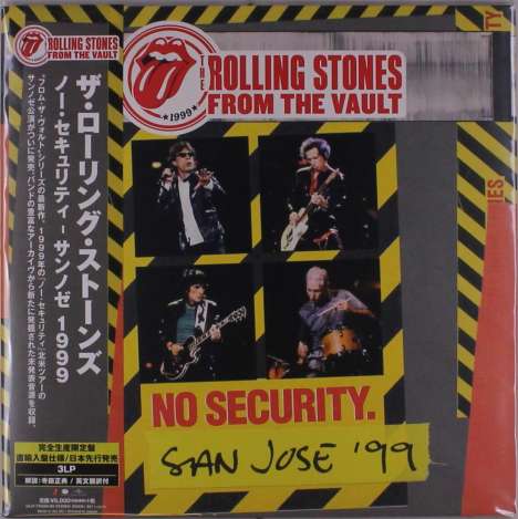 The Rolling Stones: From The Vault: No Security - San Jose '99 (Limited Edition), 3 LPs