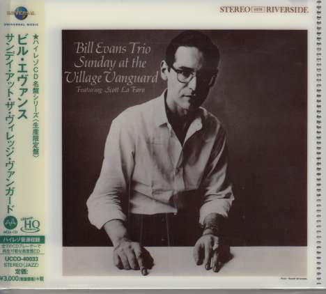 Bill Evans (Piano) (1929-1980): Sunday At The Village Vanguard (UHQCD/MQA-CD) (Reissue) (Limited-Edition), CD