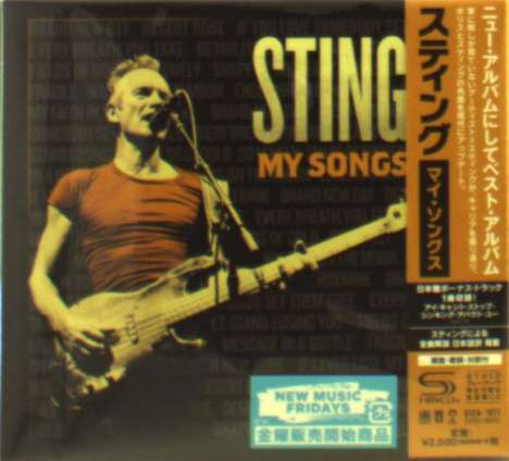 Sting (geb. 1951): My Songs (+Bonus) (SHM-CD) (Digisleeve), CD