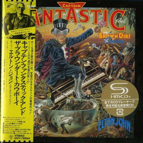 Elton John (geb. 1947): Captain Fantastic And The Brown Dirt Cowboy (SHM-CD) (Digisleeve), CD