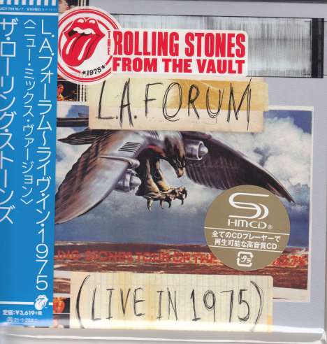 The Rolling Stones: From The Vault: L.A. Forum (Live In 1975) (New Mix Version) (SHM-CD) (Digisleeve), 2 CDs