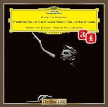 Ludwig van Beethoven (1770-1827): Symphonien Nr.3 &amp; 4 (Ultimate High Quality CD), CD
