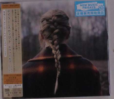 Taylor Swift: Evermore (Deluxe Japan Edition) (Digisleeve), 1 CD und 1 Merchandise