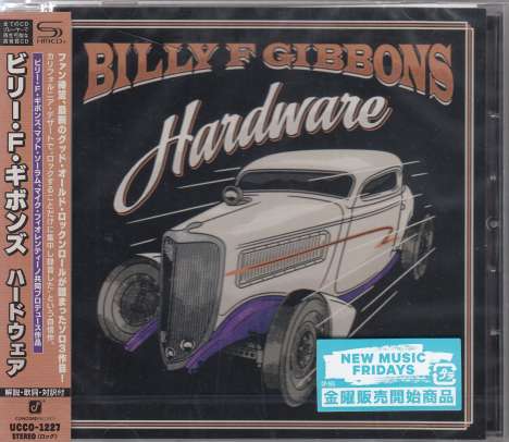 Billy F Gibbons (ZZ Top): Hardware (SHM-CD), CD