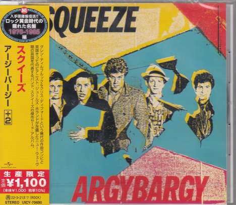 Squeeze: Argybargy, CD