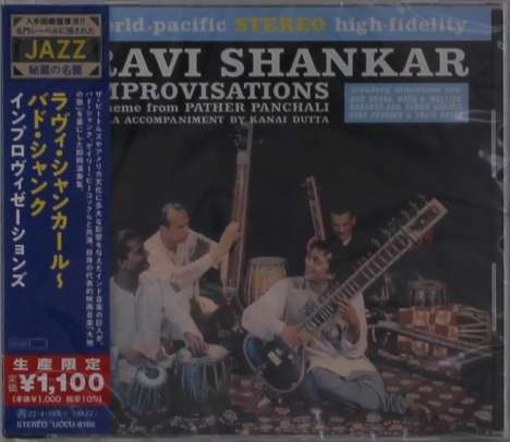 Ravi Shankar (1920-2012): Improvisations, CD