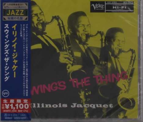 Illinois Jacquet (1922-2004): Swing's The Thing, CD