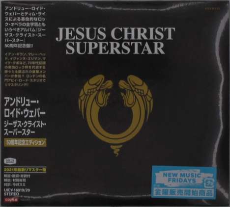 Musical: Jesus Christ Superstar (50th Anniversary Edition) (Digisleeve), 2 CDs