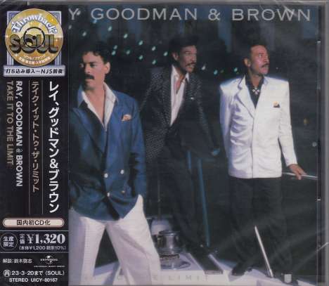 Harry Ray, Al Goodman &amp; Billy Brown: Take It To The Limit, CD