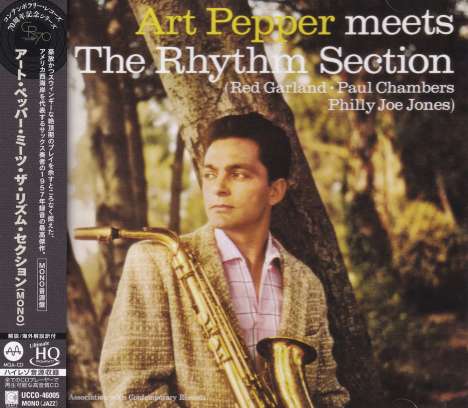 Art Pepper (1925-1982): Meets The Rhythm Section (UHQ-CD/MQA-CD) (Reissue) (Limited Edition) (Mono), CD