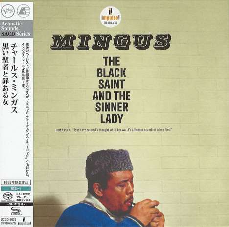 Charles Mingus (1922-1979): The Black Saint And The Sinner Lady (SHM-SACD) (Digisleeve), Super Audio CD Non-Hybrid