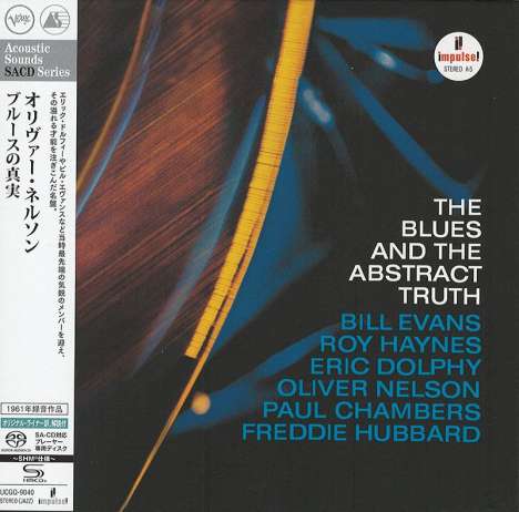 Oliver Nelson (1932-1975): The Blues And The Abstract Truth (SHM-SACD) (Digisleeve), Super Audio CD Non-Hybrid
