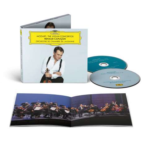 Wolfgang Amadeus Mozart (1756-1791): Violinkonzerte Nr.1-5 (Ultimate High Quality CD), 2 CDs