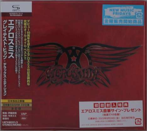 Aerosmith: Greatest Hits (Deluxe Edition) (SHM-CDs), 3 CDs