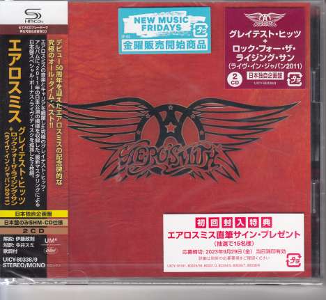 Aerosmith: Greatest Hits / Live In Japan 2011 (SHM-CDs), 2 CDs
