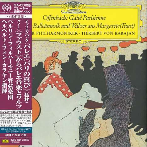 Jacques Offenbach (1819-1880): Gaite Parisienne (Ausz.) (SHM-SACD), Super Audio CD Non-Hybrid