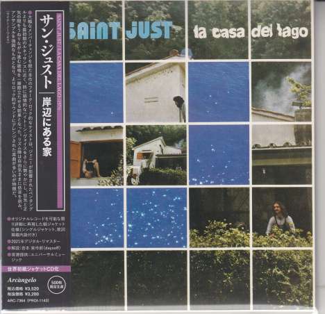 Saint Just: La Casa Del Lago (Papersleeve), CD