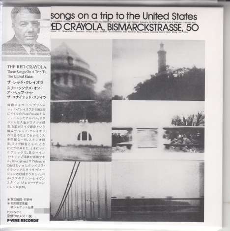 The Red Krayola: Three Songs On A Trip To The United States (Papersleeve), CD