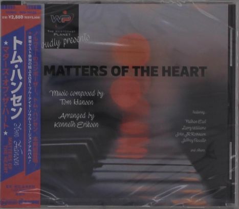 Tom Hansen: Matters Of The Heart, CD