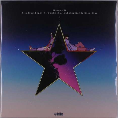 Marcus D: Blinding Light Ft. Funky Dl, Substantial &amp; Cise Star, Single 12"