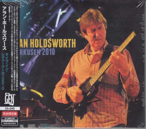 Allan Holdsworth (1946-2017): Leverkusen 2010 (Triplesleeve), 1 CD und 1 DVD