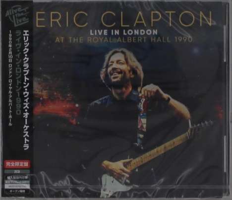 Eric Clapton (geb. 1945): Live In London At The Royal Albert Hall 1990, 2 CDs