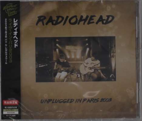 Radiohead: Unplugged In Paris 2003, CD