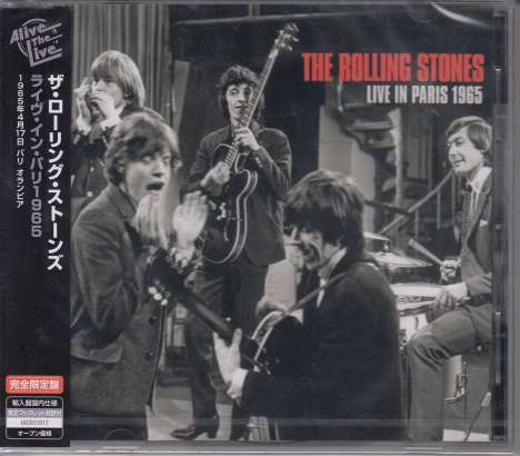 The Rolling Stones: Live In Paris 1965 (+Bonus), CD