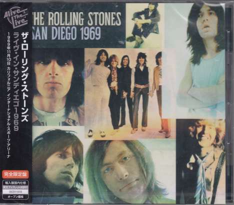 The Rolling Stones: San Diego 1969, CD