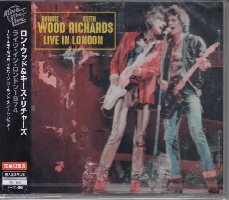 Ron Wood &amp; Keith Richards: Live In London 1974, CD