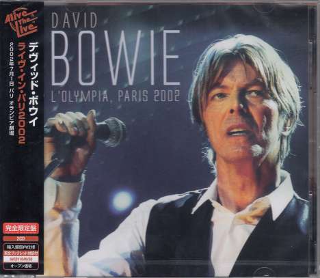 David Bowie (1947-2016): L'Olympia, Paris 2002, 2 CDs