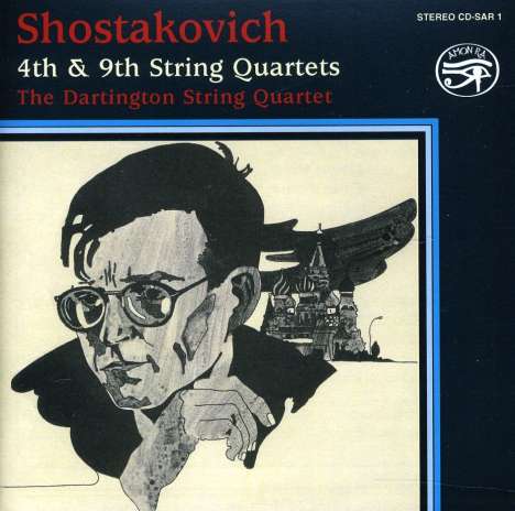 Dmitri Schostakowitsch (1906-1975): Streichquartette Nr.4 &amp; 8, CD