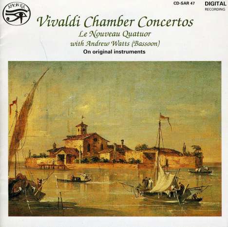 Antonio Vivaldi (1678-1741): Kammerkonzerte RV 83,84,91,96,100,106, CD