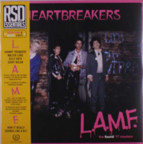 Heartbreakers: L.A.M.F. - The Found '77 Masters (Neon Pink &amp; White Vinyl), LP