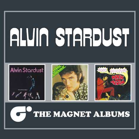 Alvin Stardust: Magnet Albums, 3 CDs