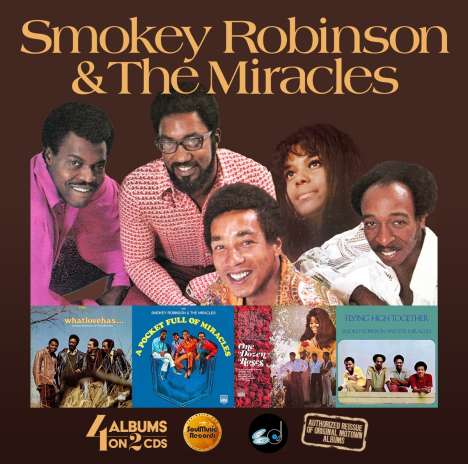 William "Smokey" Robinson: Four Original Albums, 2 CDs