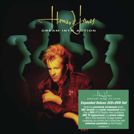 Howard Jones (New Wave): Dream Into Action (Expanded Deluxe Edition), 2 CDs und 1 DVD