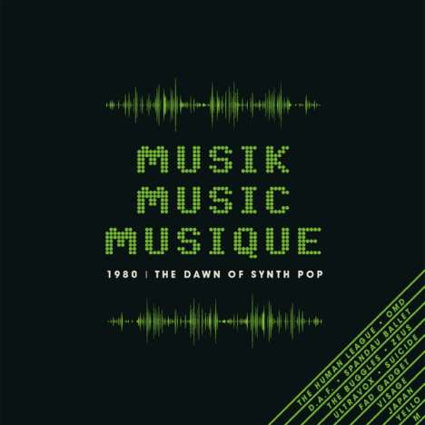 Musik Music Musique 1980: The Dawn Of Synth Pop, 3 CDs