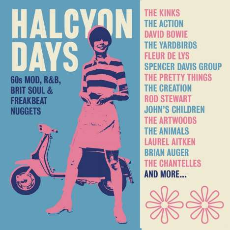 Halcyon Days: 60s Mod, R&B, Brit Soul, 3 CDs